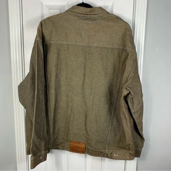 Pelle Pelle Jean Jacket Oversized Mens Size XL - Picture 2 of 6